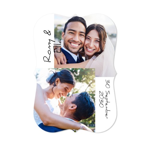 Single Card with brackets Portrait 10 x 14,3 cm