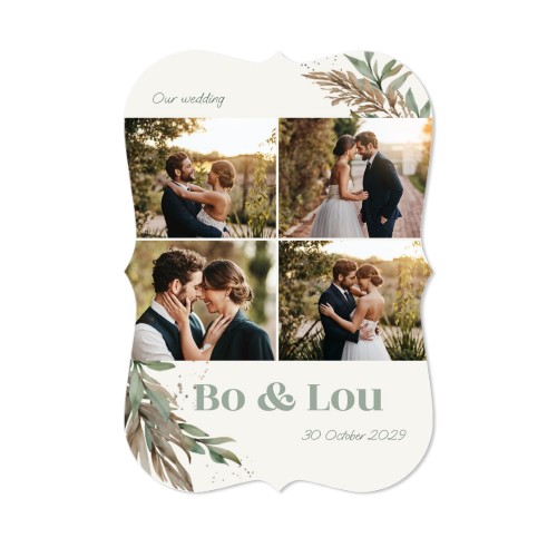 Single Card with brackets Portrait 10 x 14,3 cm Single Card with brackets Portrait 10 x 14,3 cm