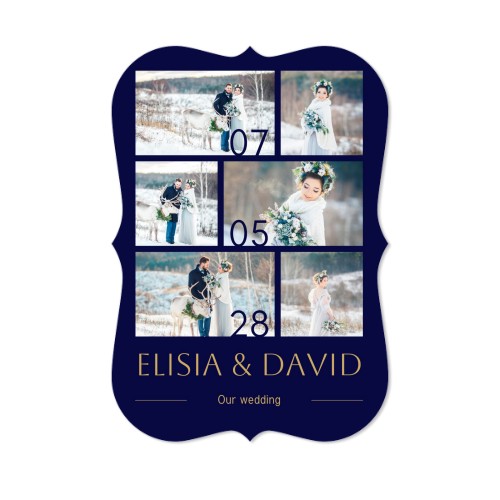 Single Card with brackets Portrait 10 x 14,3 cm