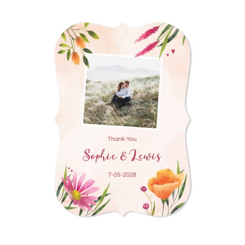 Enkle Fotokort med spisse kanter stående 10 x 14,3 cm Enkle Fotokort med spisse kanter stående 10 x 14,3 cm