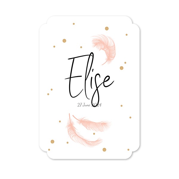 Single Card Double Rounded Vertical 10 x 14,3 cm