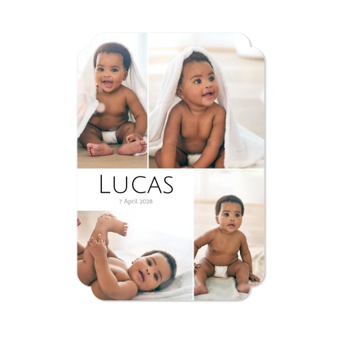 Single Card Double Rounded Vertical 10 x 14,3 cm