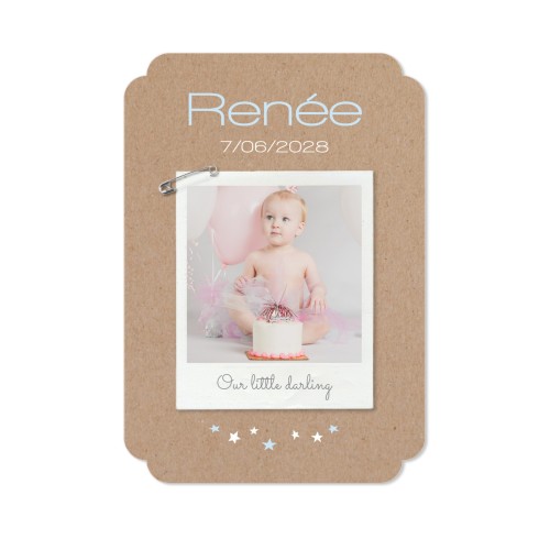 Fotokaart Wolk Verticaal 10 x 14,3 cm