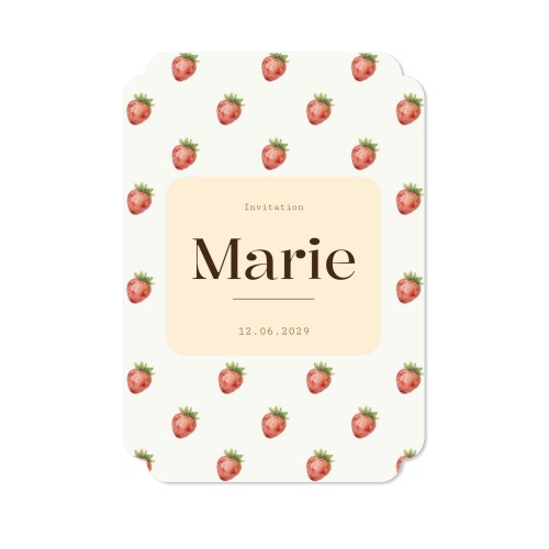 Single Card Double Rounded Vertical 10 x 14,3 cm