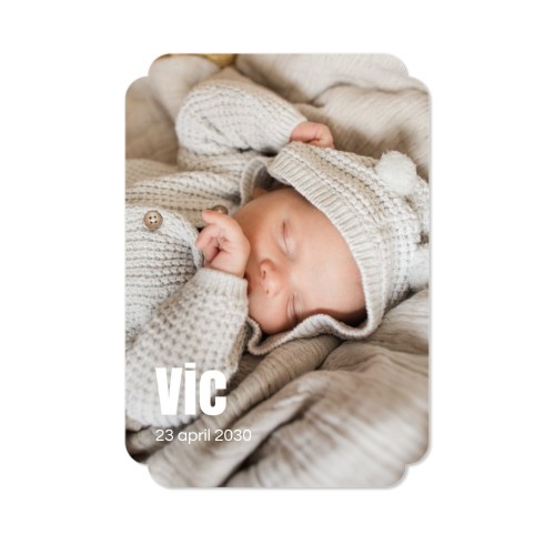 Single Card Double Rounded Vertical 10 x 14,3 cm