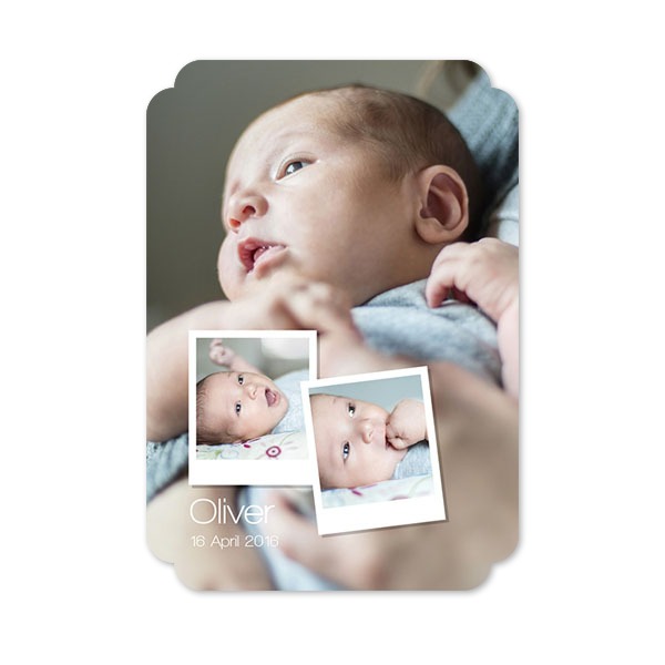 Fotokaart Wolk Verticaal 10 x 14,3 cm