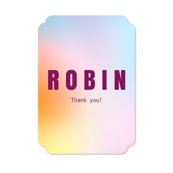 Single Card Double Rounded Vertical 10 x 14,3 cm Single Card Double Rounded Vertical 10 x 14,3 cm