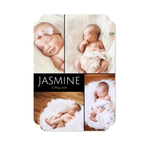 Minimalistisk fotocollage