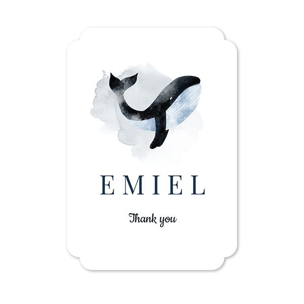 Fotokaart Wolk Verticaal 10 x 14,3 cm