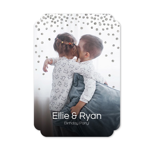 Single Card Double Rounded Vertical 10 x 14,3 cm