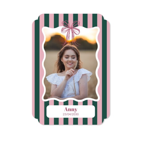 Single Card Double Rounded Vertical 10 x 14,3 cm
