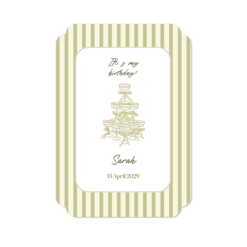 Enkle Fotokort dobbel avrunding stående 10 x 14,3 cm