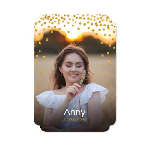 Faire-part 1 Bords nuage portrait 10 x 14,3 cm Faire-part 1 Bords nuage portrait 10 x 14,3 cm