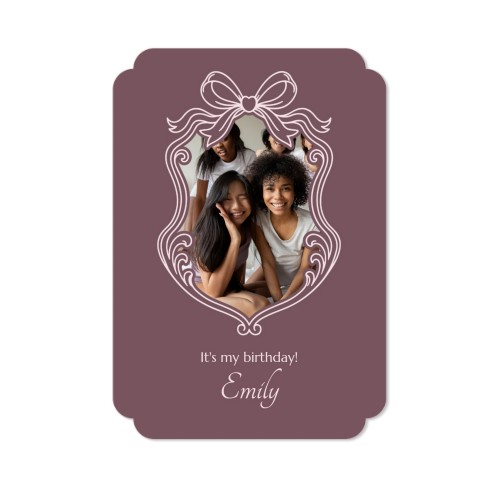Single Card Double Rounded Vertical 10 x 14,3 cm