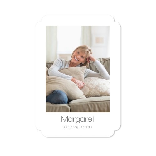 Single Card Double Rounded Vertical 10 x 14,3 cm