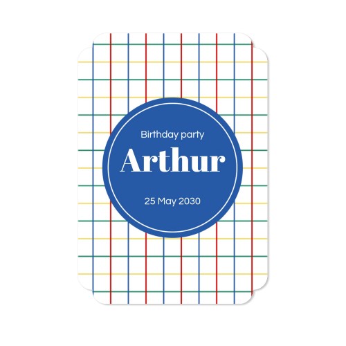 Enkla Fotokort moln stående 10 x 14,3 cm