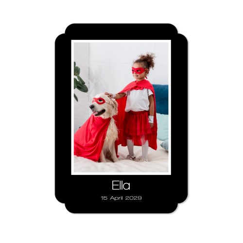 Single Card Double Rounded Vertical 10 x 14,3 cm Single Card Double Rounded Vertical 10 x 14,3 cm