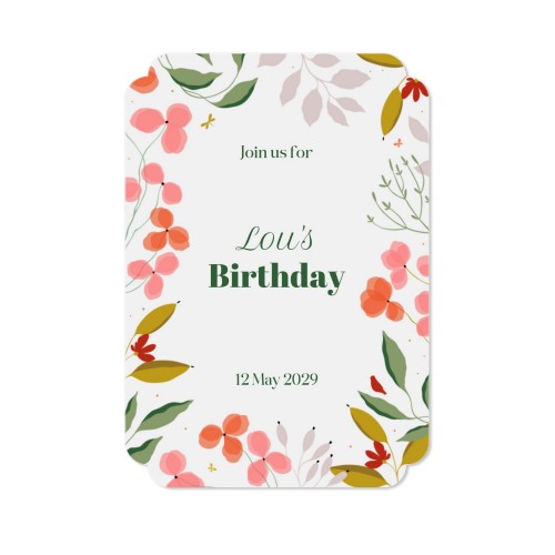 Single Card Double Rounded Vertical 10 x 14,3 cm Single Card Double Rounded Vertical 10 x 14,3 cm