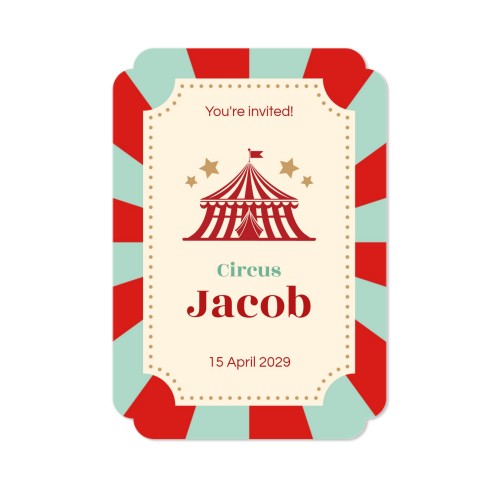 Single Card Double Rounded Vertical 10 x 14,3 cm