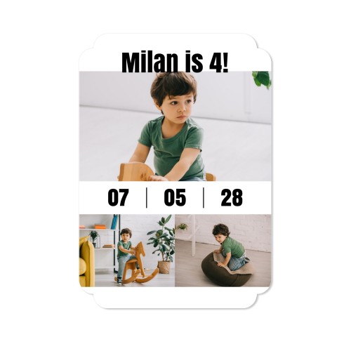 Single Card Double Rounded Vertical 10 x 14,3 cm