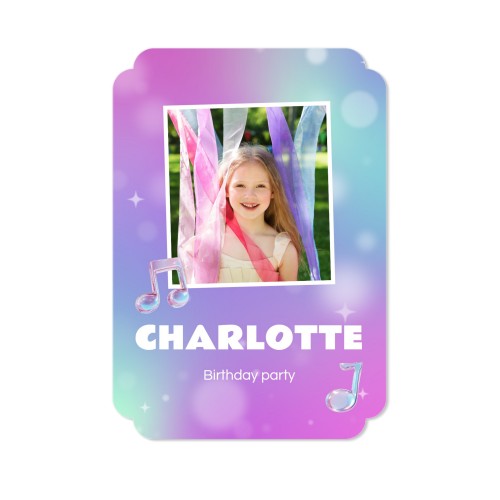 Single Card Double Rounded Vertical 10 x 14,3 cm