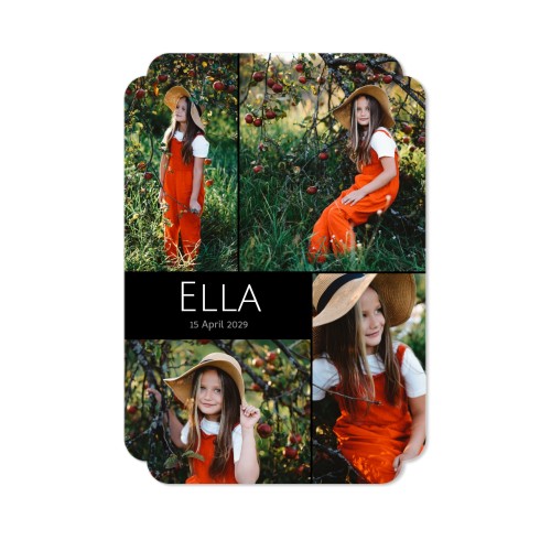 Faire-part 1 Bords nuage portrait 10 x 14,3 cm Faire-part 1 Bords nuage portrait 10 x 14,3 cm