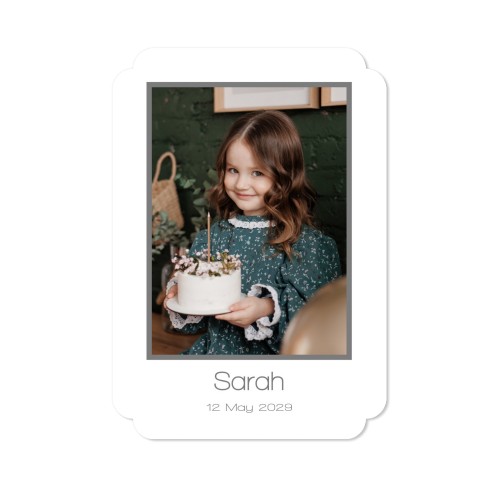 Faire-part 1 Bords nuage portrait 10 x 14,3 cm Faire-part 1 Bords nuage portrait 10 x 14,3 cm