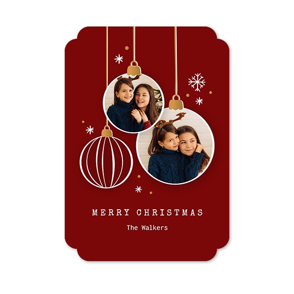 Single Card Double Rounded Vertical 10 x 14,3 cm