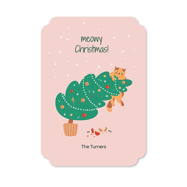 Single Card Double Rounded Vertical 10 x 14,3 cm