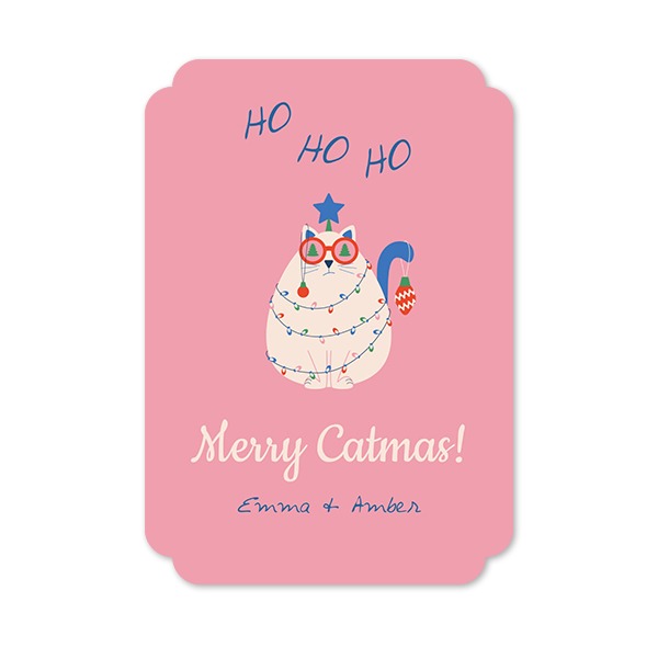 Single Card Double Rounded Vertical 10 x 14,3 cm