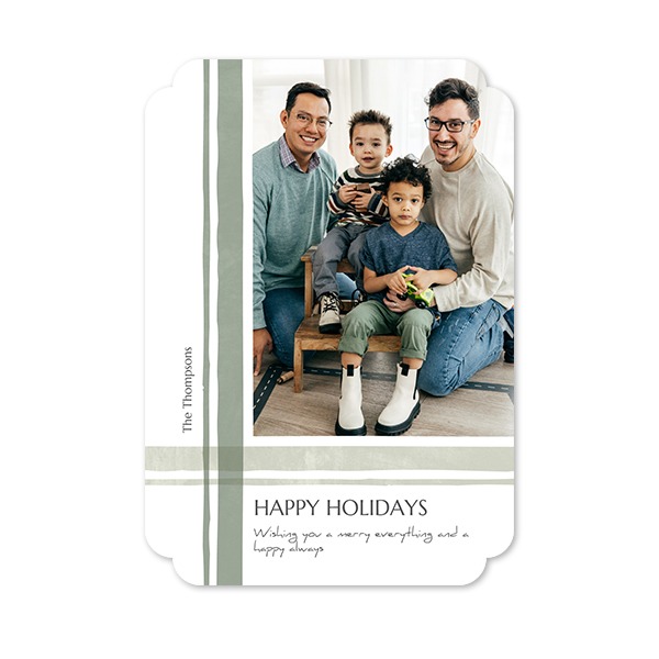 Single Card Double Rounded Vertical 10 x 14,3 cm
