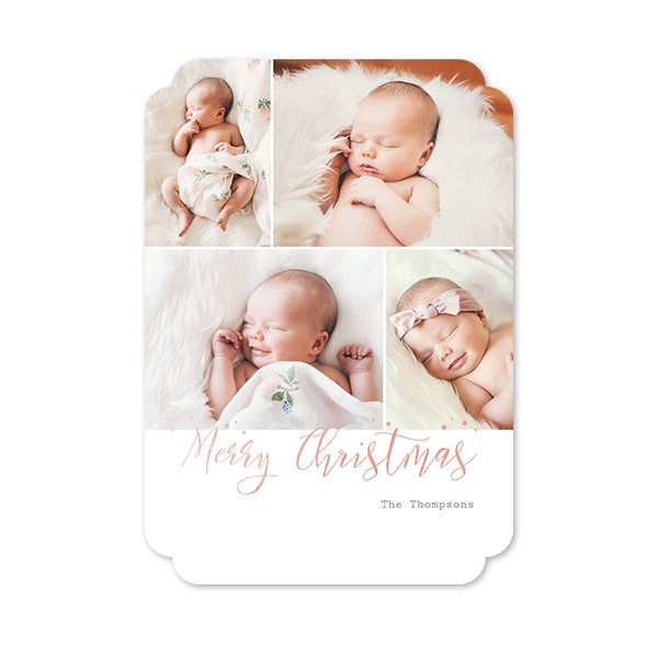 Faire-part 1 Bords nuage portrait 10 x 14,3 cm