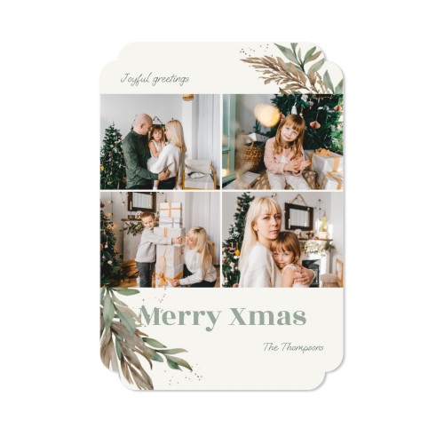 Klassinen kuvakortti pilven muotoinen pysty 10 x 14,3 cm