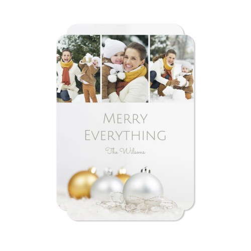 Enkle Fotokort dobbel avrunding stående 10 x 14,3 cm