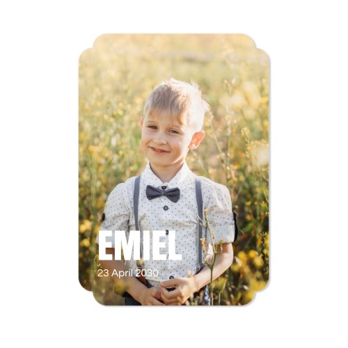 Single Card Double Rounded Vertical 10 x 14,3 cm