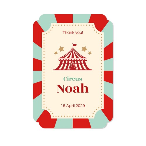 Single Card Double Rounded Vertical 10 x 14,3 cm