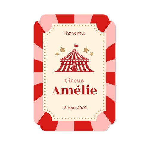 Single Card Double Rounded Vertical 10 x 14,3 cm