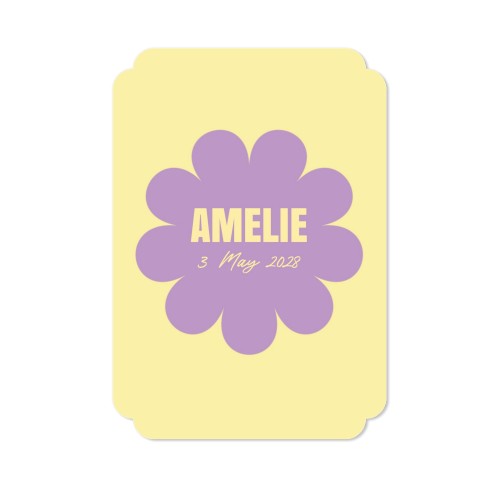 Single Card Double Rounded Vertical 10 x 14,3 cm