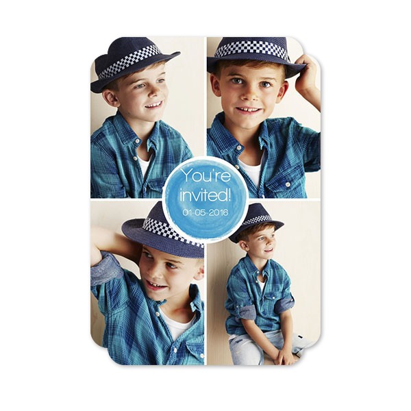 Single Card Double Rounded Vertical 10 x 14,3 cm