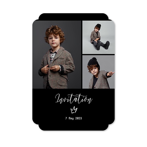 Single Card Double Rounded Vertical 10 x 14,3 cm