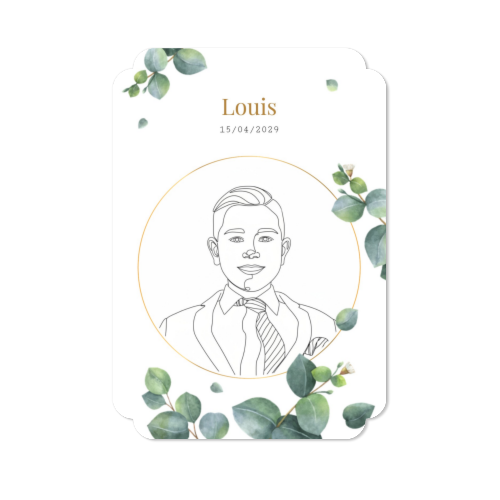 Single Card Double Rounded Vertical 10 x 14,3 cm Single Card Double Rounded Vertical 10 x 14,3 cm