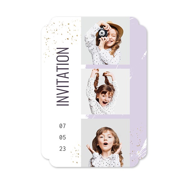 Single Card Double Rounded Vertical 10 x 14,3 cm