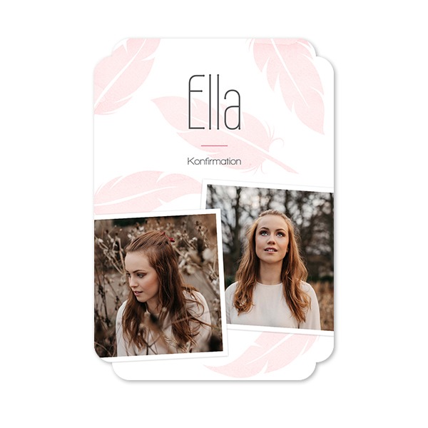 Enkla Fotokort moln stående 10 x 14,3 cm