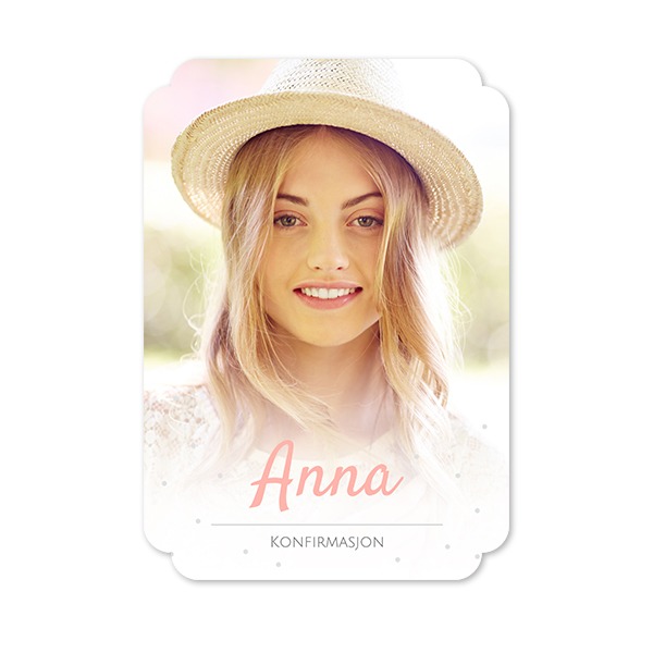 Enkle Fotokort dobbel avrunding stående 10 x 14,3 cm Enkle Fotokort dobbel avrunding stående 10 x 14,3 cm