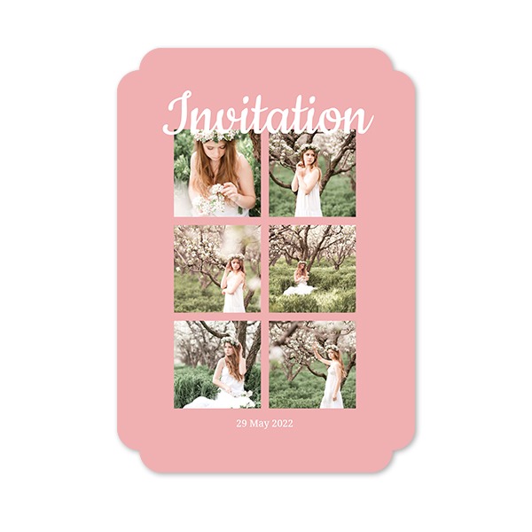 Single Card Double Rounded Vertical 10 x 14,3 cm Single Card Double Rounded Vertical 10 x 14,3 cm