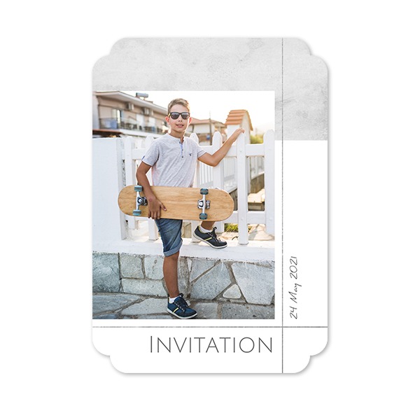 Single Card Double Rounded Vertical 10 x 14,3 cm Single Card Double Rounded Vertical 10 x 14,3 cm