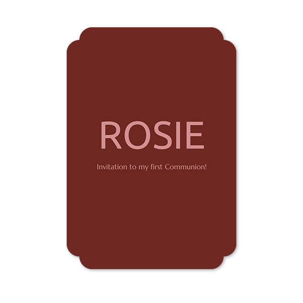 Single Card Double Rounded Vertical 10 x 14,3 cm