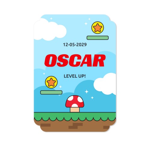 Single Card Double Rounded Vertical 10 x 14,3 cm Single Card Double Rounded Vertical 10 x 14,3 cm