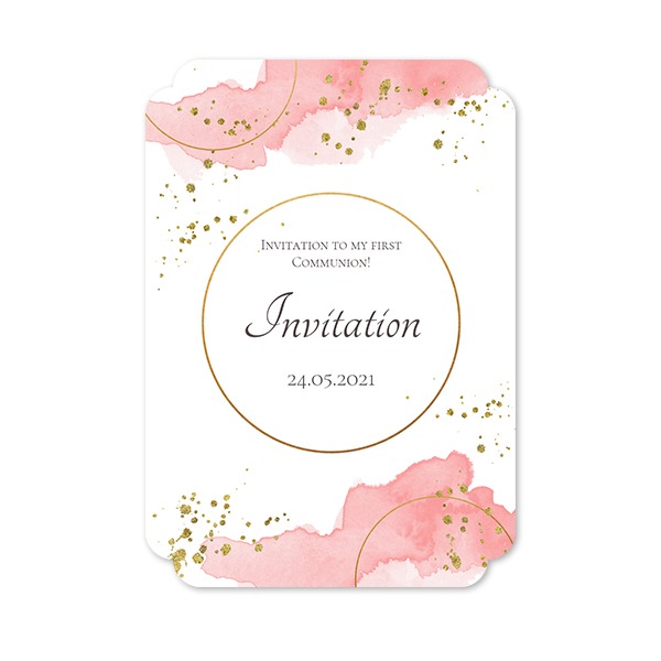 Single Card Double Rounded Vertical 10 x 14,3 cm