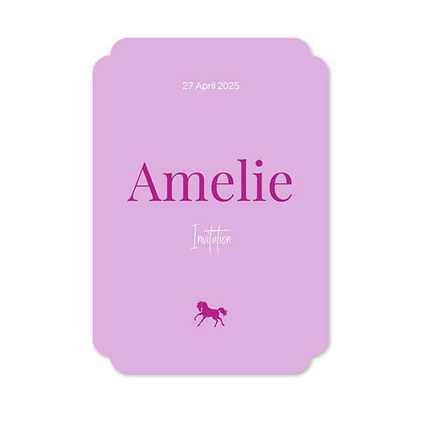 Single Card Double Rounded Vertical 10 x 14,3 cm